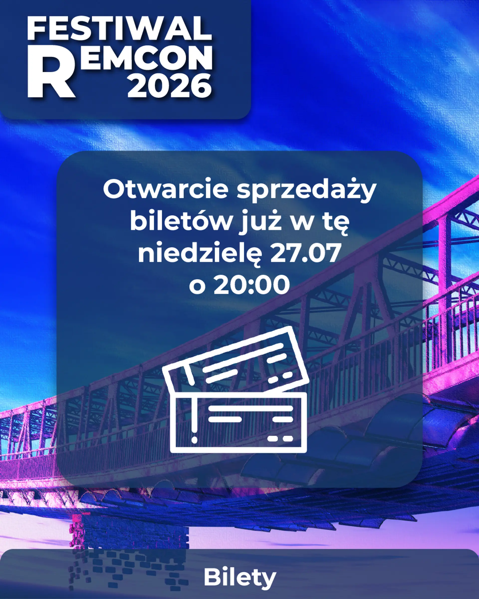 🎫 BILETY NA REMCON... NADCHODZĄ! 🎫
