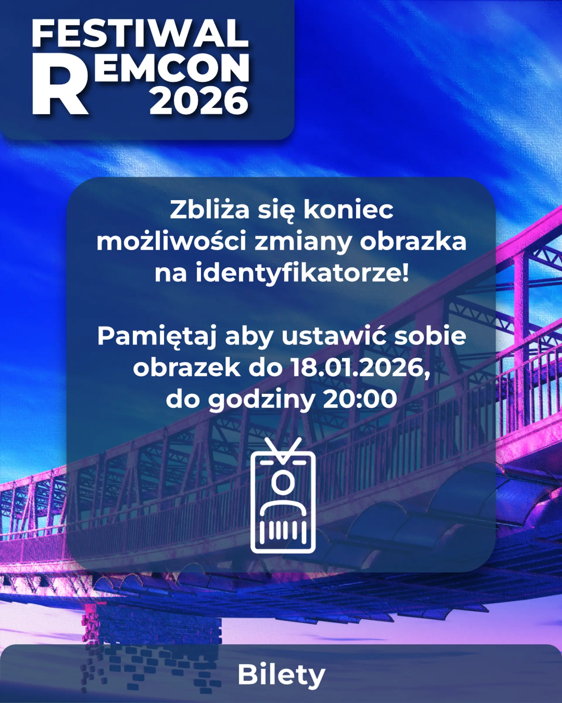 🖼 ZBLIŻA SIĘ TERMIN USTAWIANIA OBRAZKA NA IDENTYFIKATORZE! 🖼