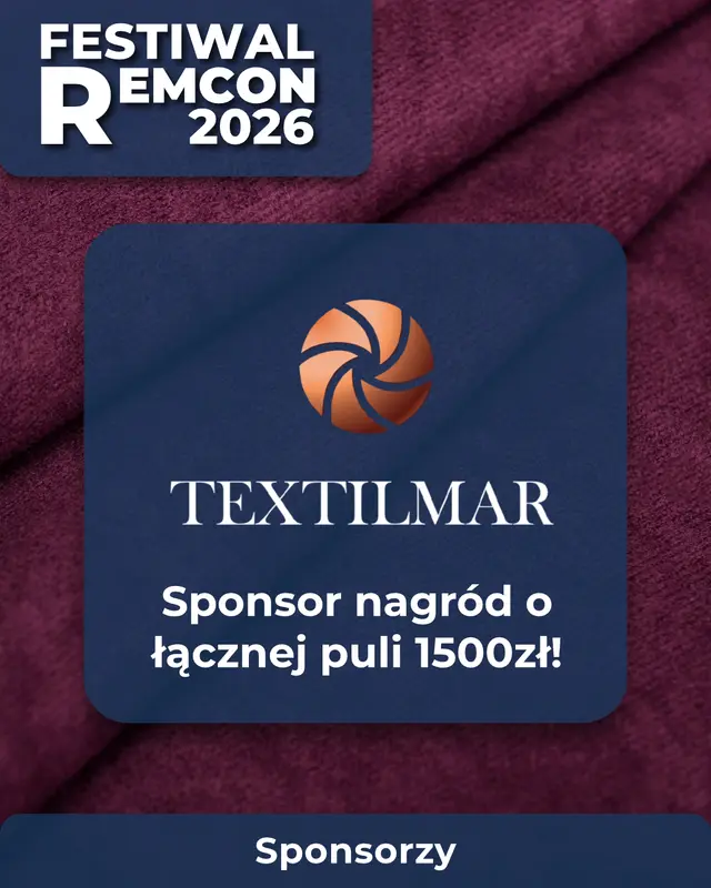 📃TEXTILMAR - SPONSOR NAGRÓD NA KONKURS COSPLAY 📃