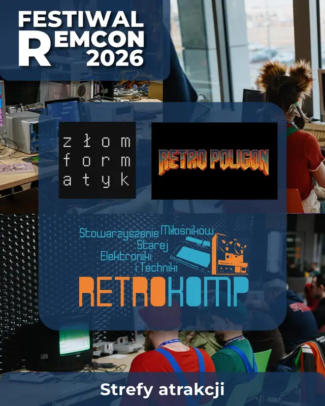 👾 STREFA RETRO NA REMCONIE 🕹️